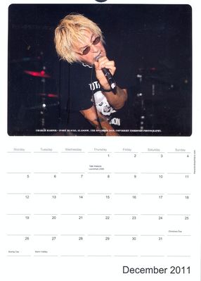 2011 Calendar - December