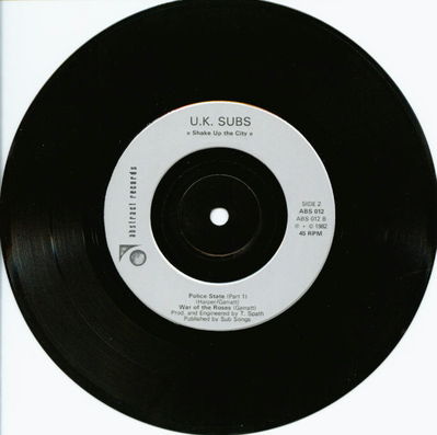 Black vinyl B-side