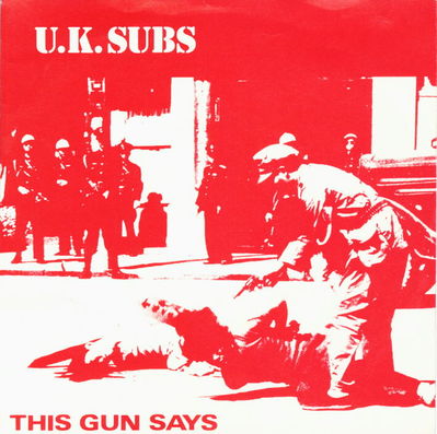 This Guns Says red & white front cover