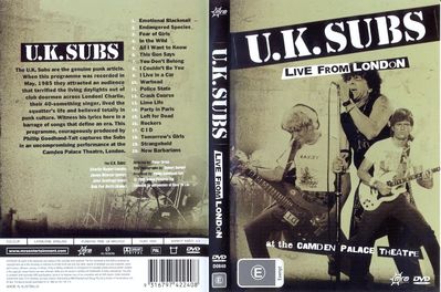 Australian DVD front and back cover.