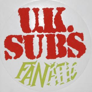 Fan Club Sticker - red & green