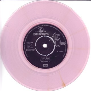 Pink vinyl test press/mispress