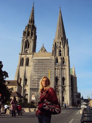 Monica and The Cathedral. Click image to enlarge