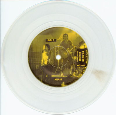Clear vinyl A-side