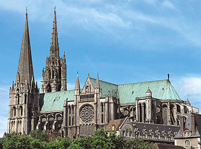 Chartres Cathedral - click to enlarge
