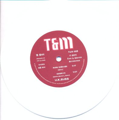 White vinyl b-side