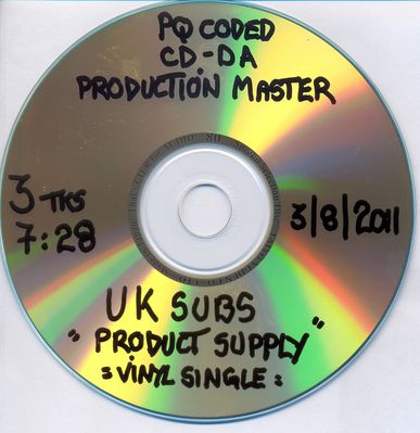 Production Master disc