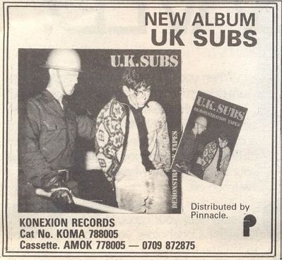 Demonstration Tapes Press Ad