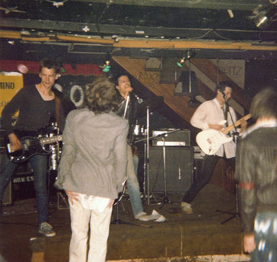 U.K. Subs at the Roxy, 1977. Click to enlarge