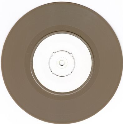 White label, brown vinyl B-side